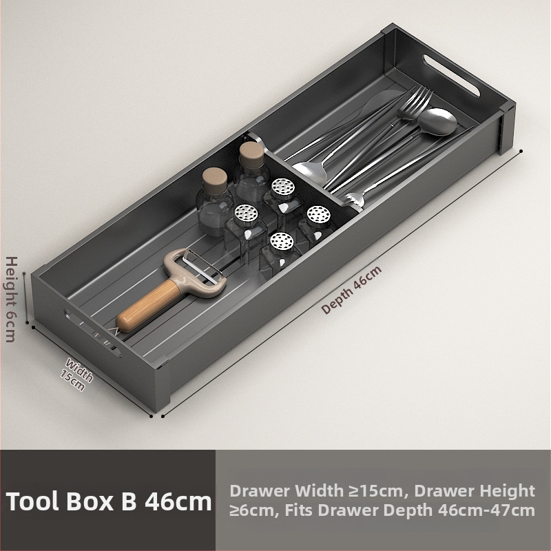 Polica za odvodnjavanje zdjela s ladicom, DARXINEE/Dahini, moderan stil, kuhinjski rega za skladištenje