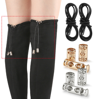 Šnura za čizme iznad koljena — protuklizna, 83 cm šnura, kompatibilna s kožnim i casual cipelama, stil Boot Strap