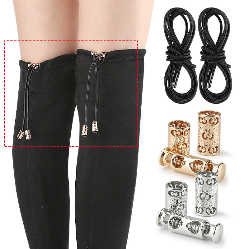 Šnura za čizme iznad koljena — protuklizna, 83 cm šnura, kompatibilna s kožnim i casual cipelama, stil Boot Strap