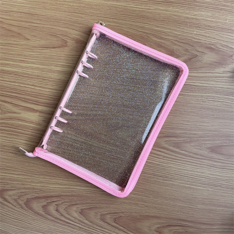 Bilježnica s odvojivim listovima, 6 rupa, PVC naslovnica, PP stranice, 1–50 stranica