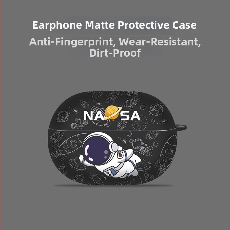 Ochranný kryt pre Huawei FreeBuds Pro 5, ručne vyrobený, karikatúrny štýl, vodný transferná nálepka