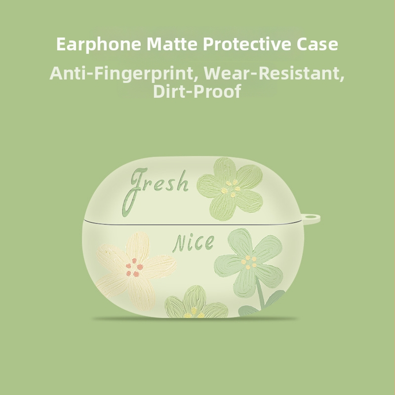 Ochranný kryt pre Huawei FreeBuds Pro 5, ručne vyrobený, karikatúrny štýl, vodný transferná nálepka