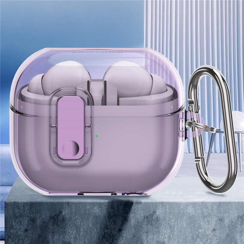 Θήκη TPU προστασίας για Samsung Galaxy Buds3 / Buds3 Pro – Διαφανές μαλακό περίβλημα, Κατασκευή με έγχυση