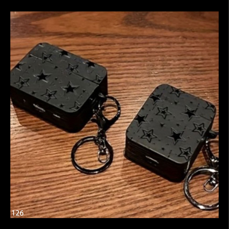 Ochranný kryt AirPods 4, TPU, reliéfny štvorcový pavúčí vzor, kompatibilný s Apple AirPods 4. generácie