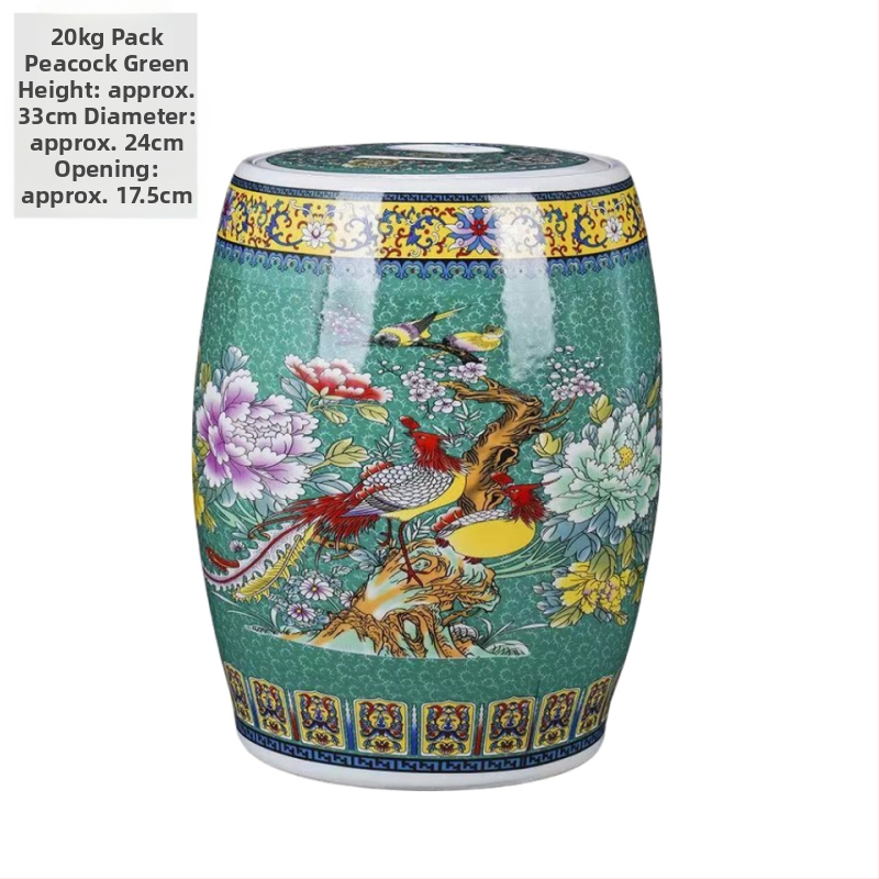 Kanta za skladištenje riže, keramička, otporna na vlagu, kineski stil, podrijetlo Wenzhou