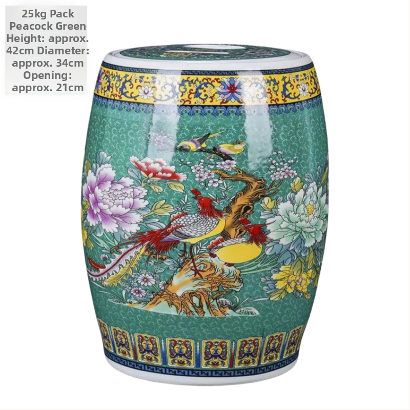 Kanta za skladištenje riže, keramička, otporna na vlagu, kineski stil, podrijetlo Wenzhou