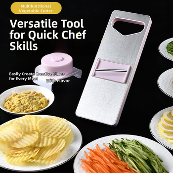 Viacúčelový krájač zeleniny - Značka Youluoman; Model 8028; Štýl: Light Luxury; Funkcia: Viacúčelová; Kategória: Viacúčelový krájač zeleniny