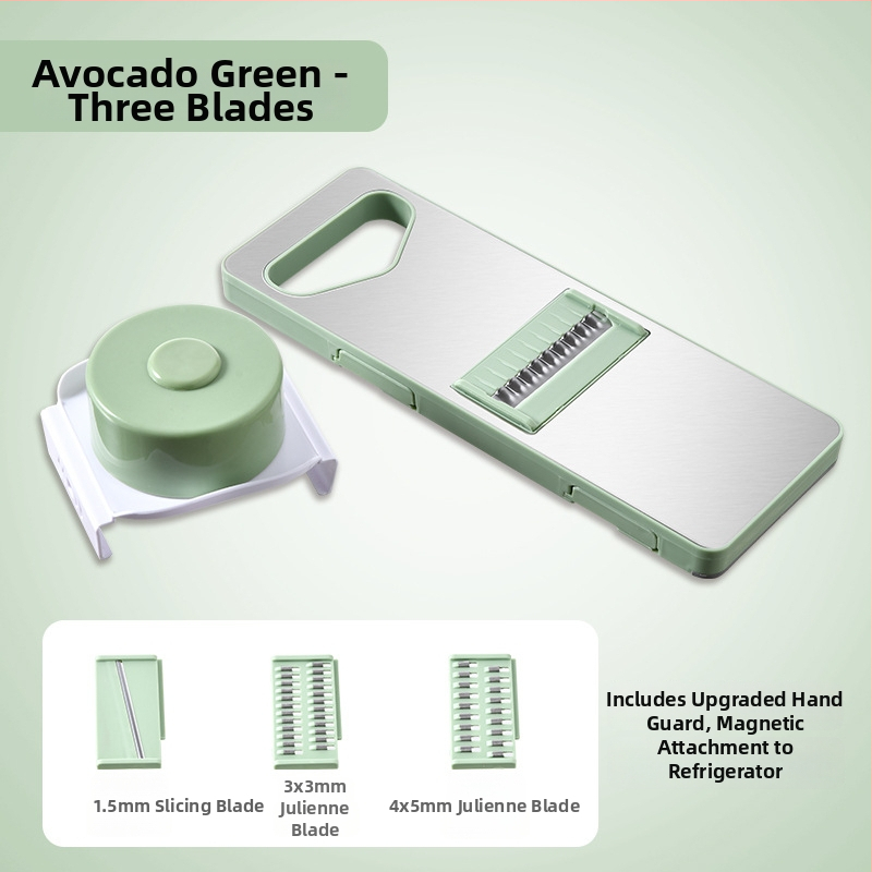 Viacúčelový krájač zeleniny - Značka Youluoman; Model 8028; Štýl: Light Luxury; Funkcia: Viacúčelová; Kategória: Viacúčelový krájač zeleniny