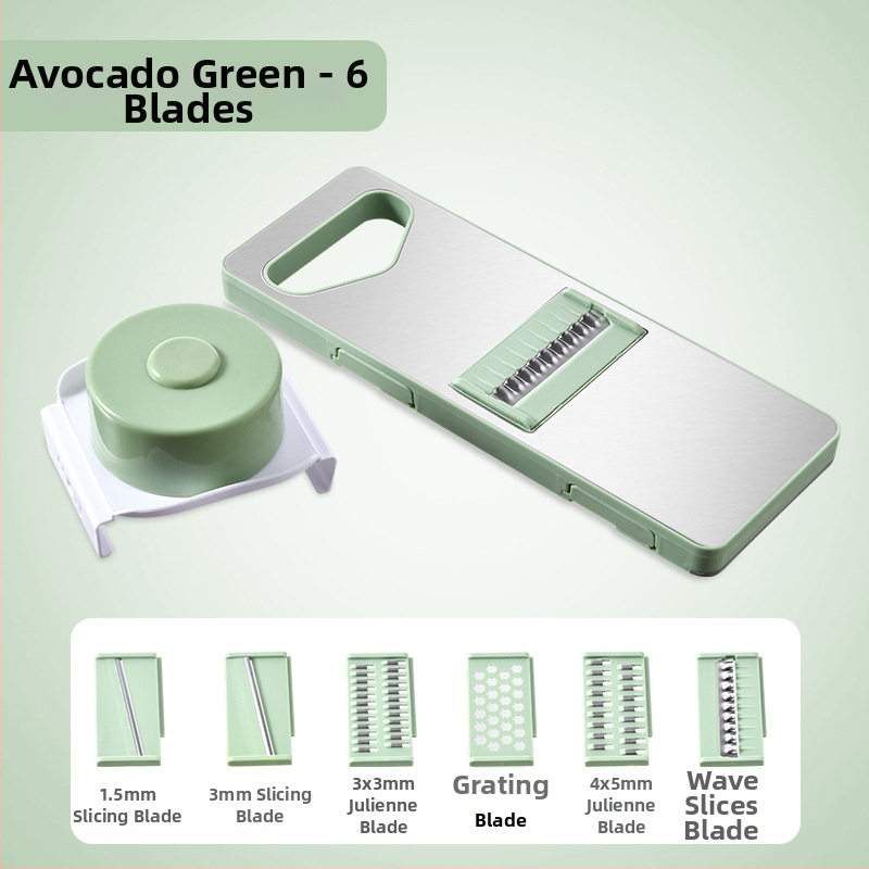 Viacúčelový krájač zeleniny - Značka Youluoman; Model 8028; Štýl: Light Luxury; Funkcia: Viacúčelová; Kategória: Viacúčelový krájač zeleniny