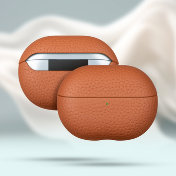 Carcasă din piele pentru Huawei FreeBuds Pro4 – Piele adevărată, Confecționată manual, Personalizabilă, Universală