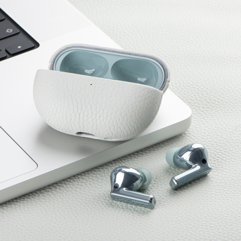 Carcasă din piele pentru Huawei FreeBuds Pro4 – Piele adevărată, Confecționată manual, Personalizabilă, Universală