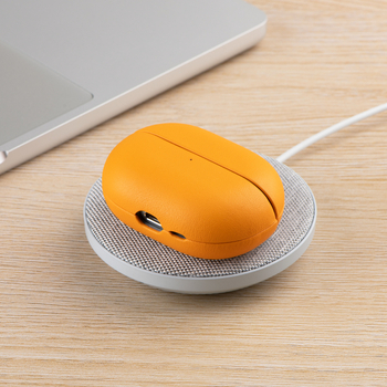 Carcasă din piele pentru Huawei FreeBuds Pro4 – Piele adevărată, Confecționată manual, Personalizabilă, Universală