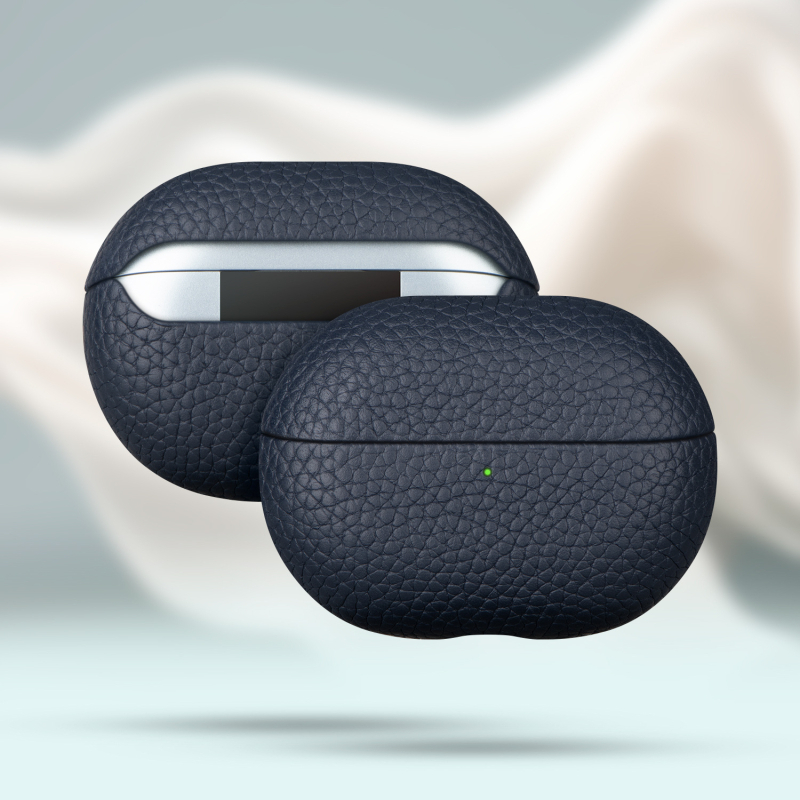 Carcasă din piele pentru Huawei FreeBuds Pro4 – Piele adevărată, Confecționată manual, Personalizabilă, Universală
