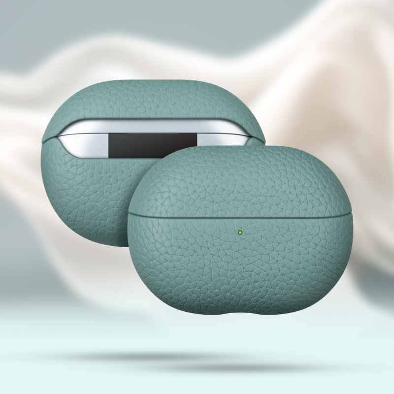 Carcasă din piele pentru Huawei FreeBuds Pro4 – Piele adevărată, Confecționată manual, Personalizabilă, Universală