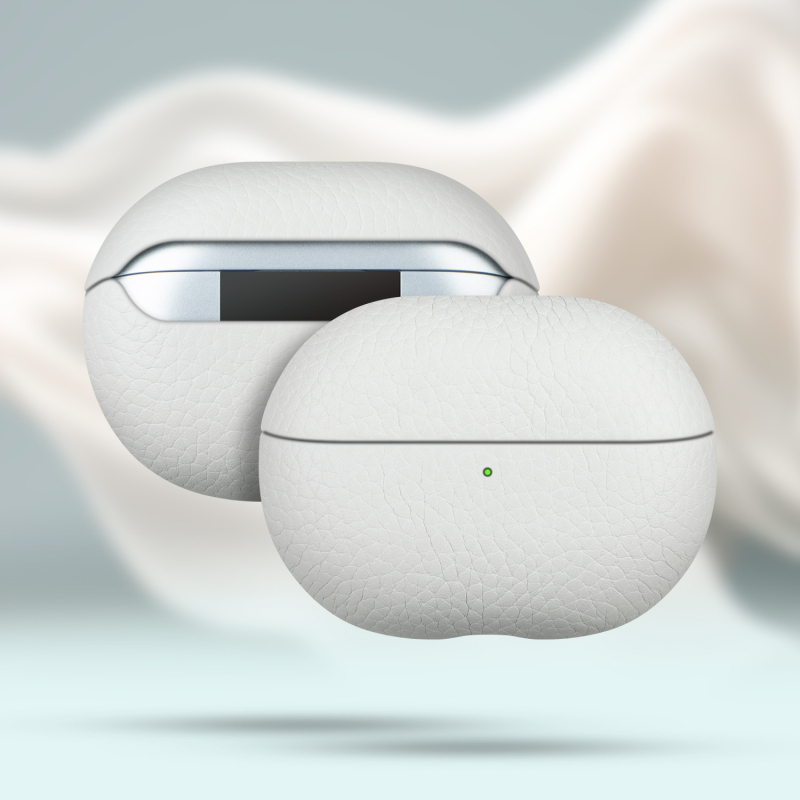 Carcasă din piele pentru Huawei FreeBuds Pro4 – Piele adevărată, Confecționată manual, Personalizabilă, Universală