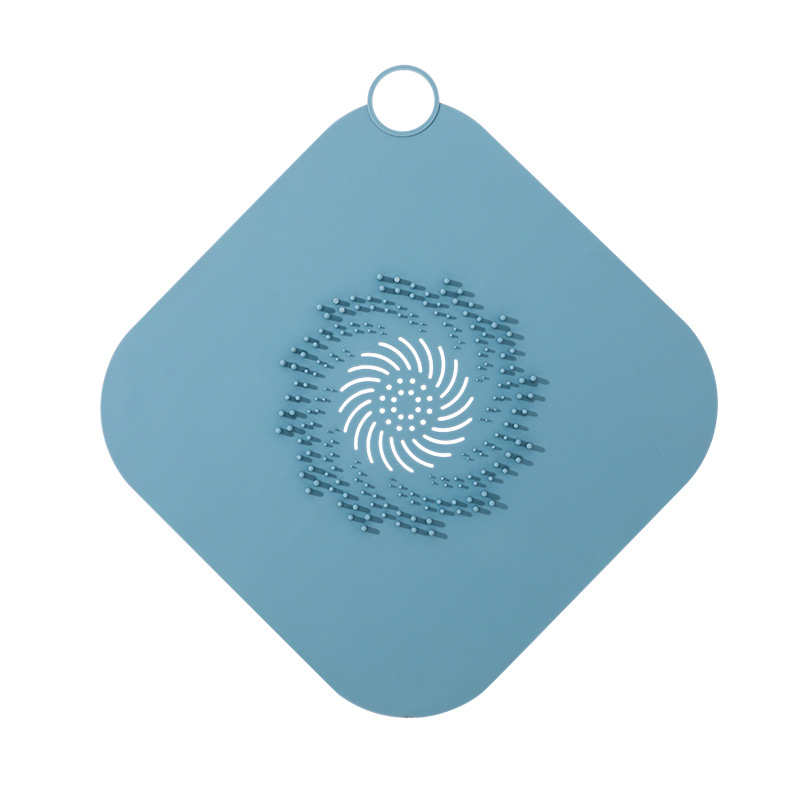 Silikonska poklop odvoda s filtrom za kosu, protiv začepljenja kupaonskog odvoda, prilagodljivo, moderan minimalistički stil