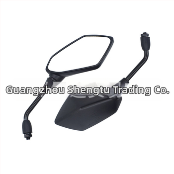 Zrkadlo spätné pre ATV a motocykel — univerzálne, plastový kryt so železnou tyčou, vhodné pre motocykle a elektrické autá