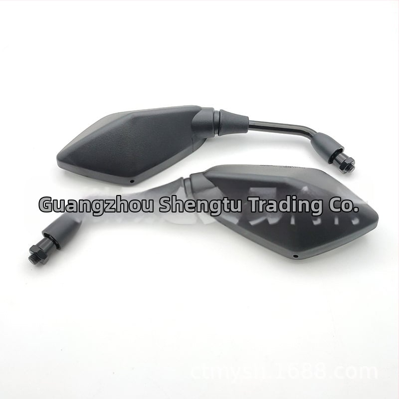 Zrkadlo spätné pre ATV a motocykel — univerzálne, plastový kryt so železnou tyčou, vhodné pre motocykle a elektrické autá