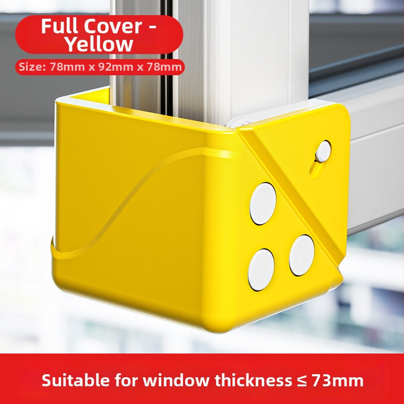 Hlinírový ochranný roh okna – proti kolícii, vnútorné otvorenie, ochranný kryt