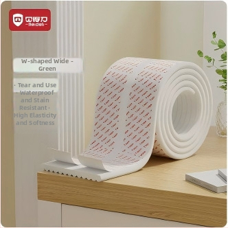 Bedeli ochranný pás proti nárazu rohu pre deti – ekologický, netoxický, ochrana rohu stola, štvorcový tvar, balenie 80 kusov