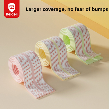 Bedeli ochranný pás proti nárazu rohu pre deti – ekologický, netoxický, ochrana rohu stola, štvorcový tvar, balenie 80 kusov