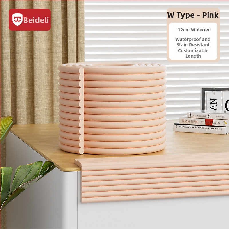 Bedeli ochranný pás proti nárazu rohu pre deti – ekologický, netoxický, ochrana rohu stola, štvorcový tvar, balenie 80 kusov