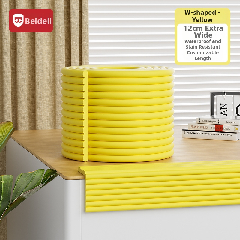 Bedeli ochranný pás proti nárazu rohu pre deti – ekologický, netoxický, ochrana rohu stola, štvorcový tvar, balenie 80 kusov