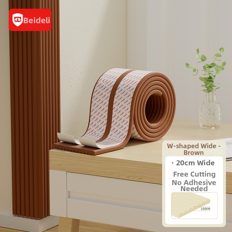 Bedeli ochranný pás proti nárazu rohu pre deti – ekologický, netoxický, ochrana rohu stola, štvorcový tvar, balenie 80 kusov