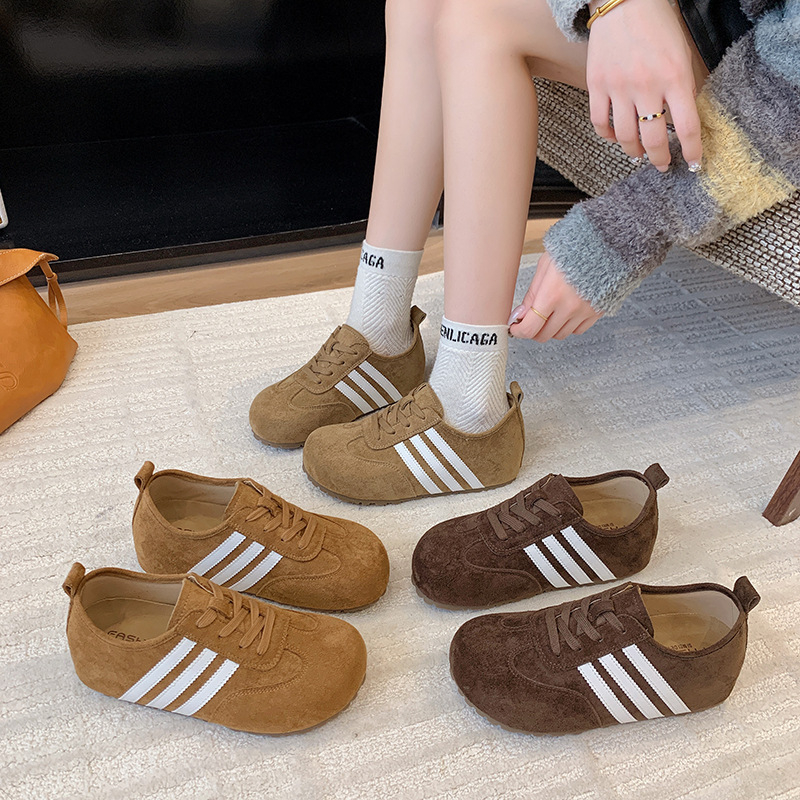 Ženske tenisice s debelim potplatom za povećanje visine, PU gornji dio, gumeni potplat, svakodnevni slip-on, 3–5 cm visina potplata
