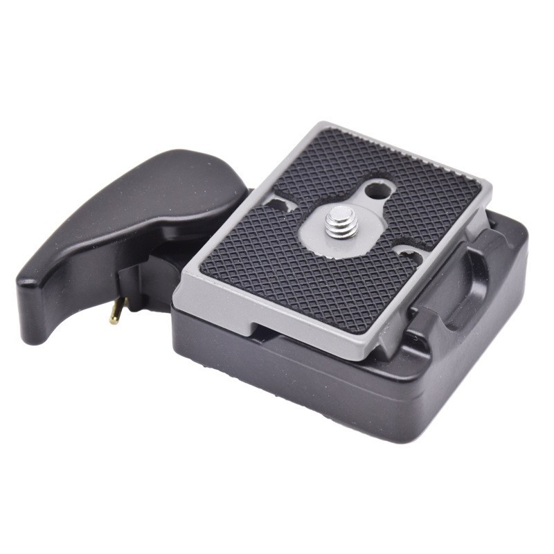 Foto/video stativ s glavom za brzo otpuštanje i pločom, aluminijska legura, težina 0.2 kg, vertikalno rotiranje 90°, horizontalno rotiranje 1°