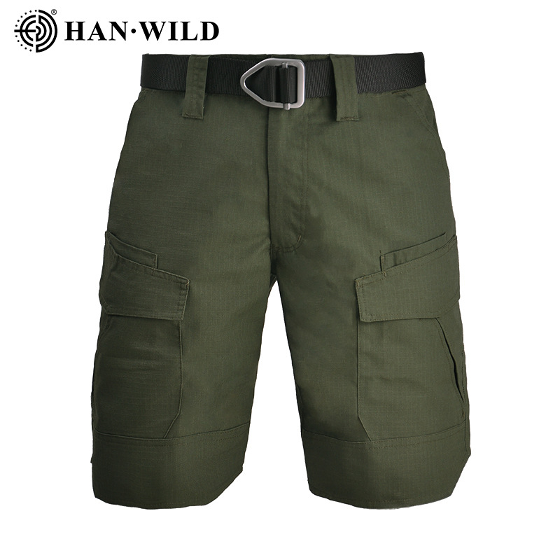 Șorturi tactice outdoor, model camuflaj, țesătură din amestec, unisex, potrivite pentru vară și primăvară, pentru alergare, ciclism și drumeții