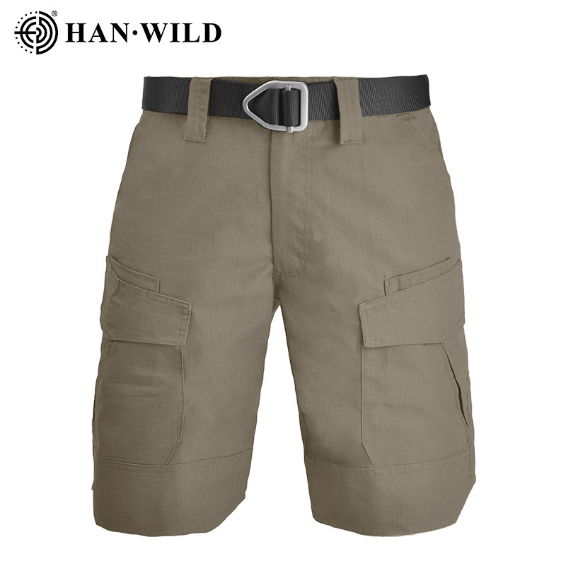 Șorturi tactice outdoor, model camuflaj, țesătură din amestec, unisex, potrivite pentru vară și primăvară, pentru alergare, ciclism și drumeții