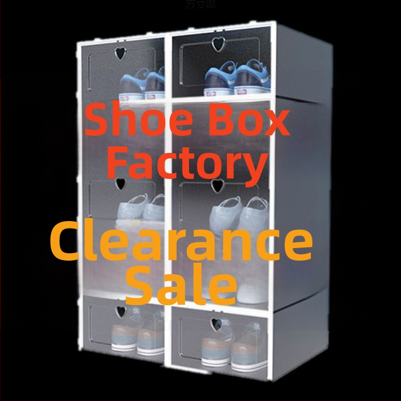 Škatľa na topánky, sada 20 kusov, priehľadný plast, viacposchodová skrinka na topánky, jednoduchý a moderný dizajn, so sedením