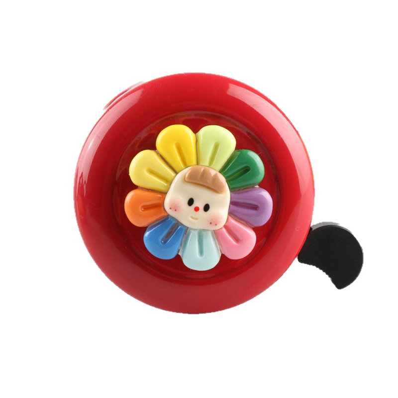 Слънчогледова детска велосипедна камбана, марка KUTUDAKE, модел Sunflower, материал: пластмаса и алуминий, опаковка: торба