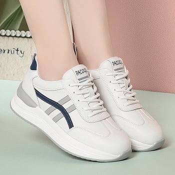 Ženske tenisice od Ultra-fiber kože, vodootporne, EVA đon, vezanje, lagane, niski kroj