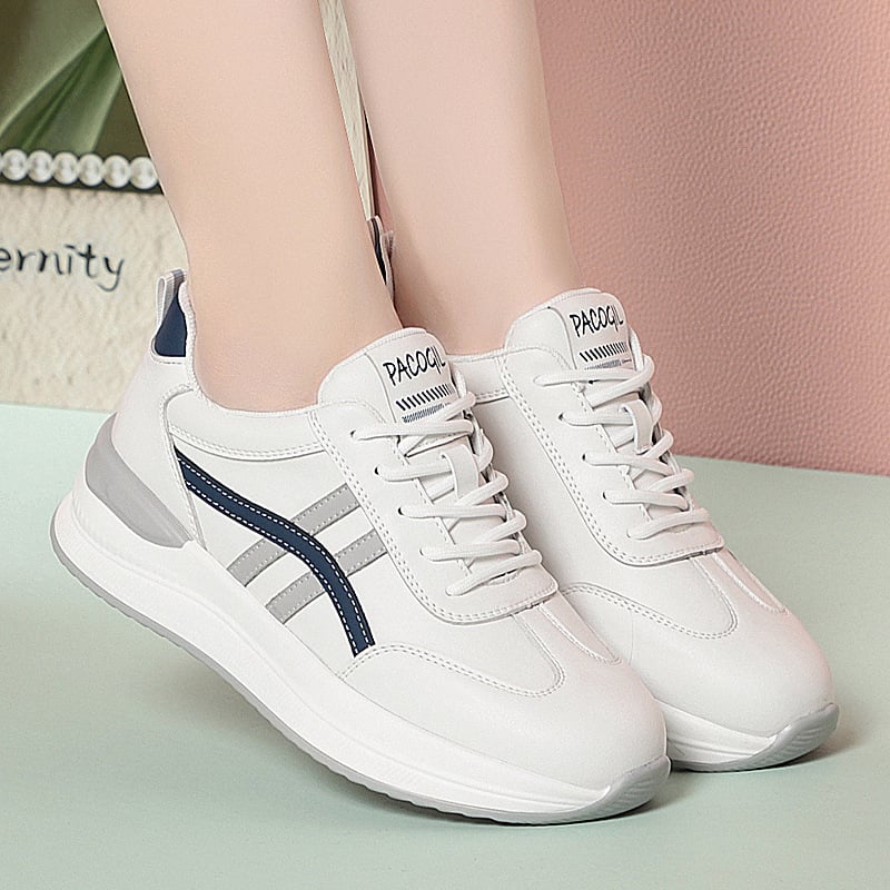 Ženske tenisice od Ultra-fiber kože, vodootporne, EVA đon, vezanje, lagane, niski kroj