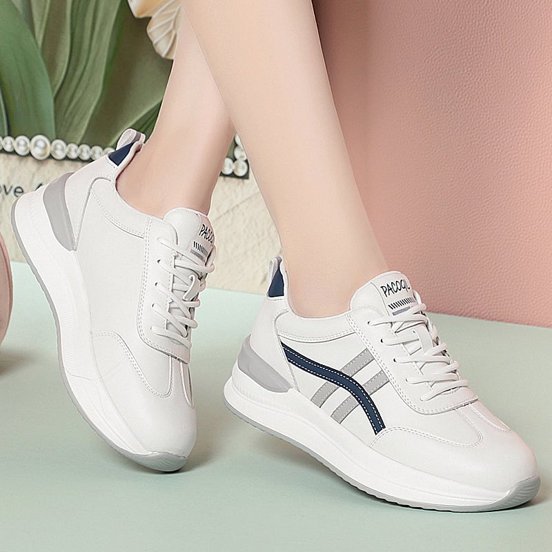 Ženske tenisice od Ultra-fiber kože, vodootporne, EVA đon, vezanje, lagane, niski kroj