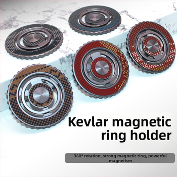 Magnetski držač za telefon s držačem prstena, kompatibilan s Apple, Huawei i Xiaomi, rotira 360°