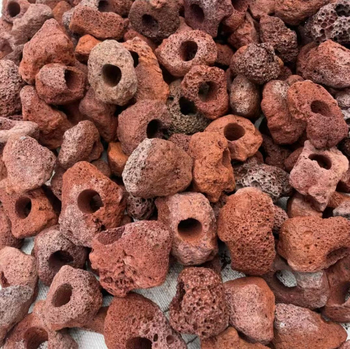 Akvareumski alat za uređenje krajolika od vulkanskog kamena, okruglog dizajna, za sadnju biljaka u akvariju; težina 5 kg.