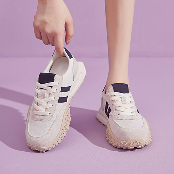 Ženske casual mrežaste tenisice, prozračni gornji dio, vezanje sprijeda, niski profil, plastična potplat