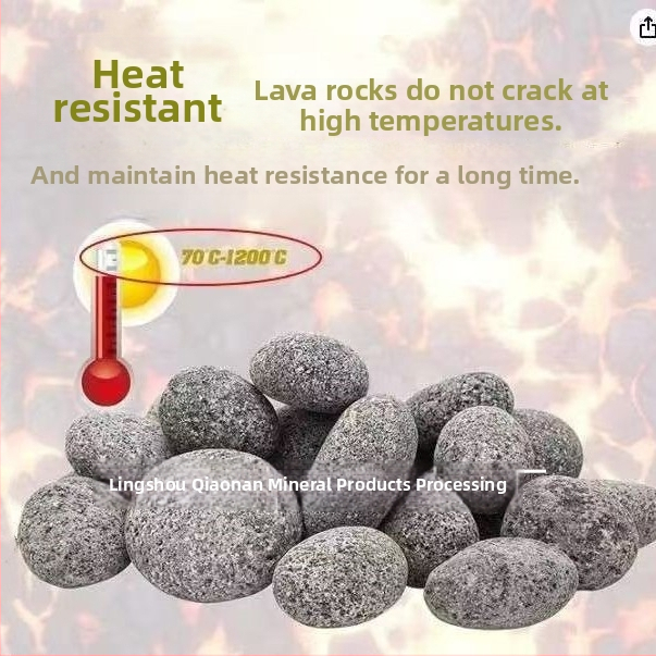 Вулканична каменна топка за декоративно озеленяване, естествена форма, огнеустойчив материал