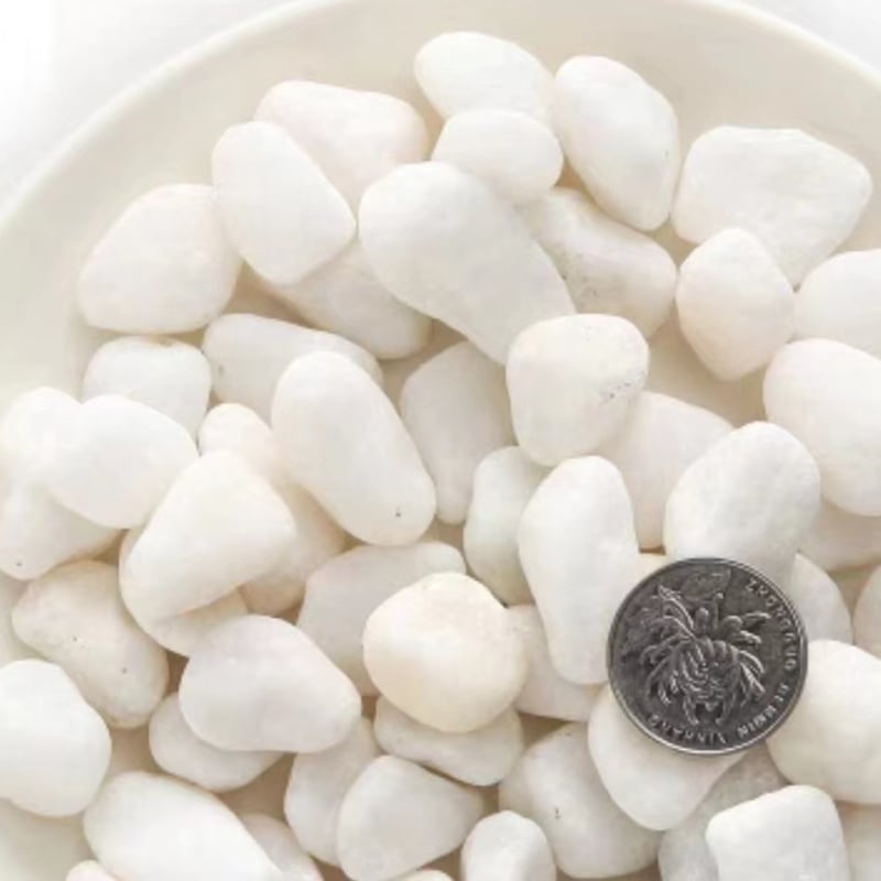 Градински декоративни камъни — естествени камъчета, Hanbai Jade, подходящи за сукуленти и озеленяване