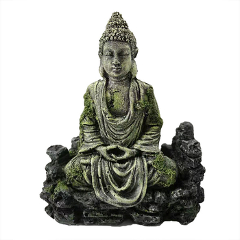 Ukras za akvarij: Buddha statue od smole za pejzažni dizajn akvarija, antikni stil, podrijetlo Guangdong, težina 300 g