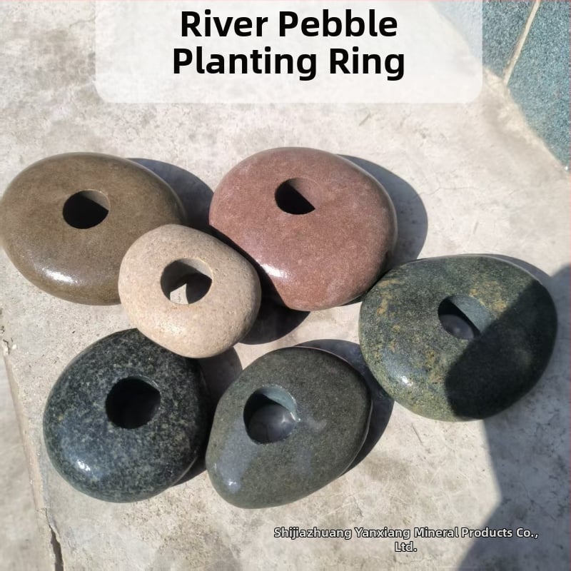 Пръстен за задържане на водни растения в аквариум – каменен декоративен елемент, няколко модела