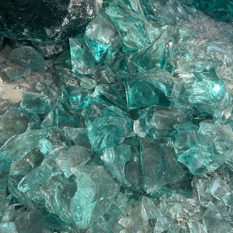 Аквариумен ландшафтен камък – стъклен камък за декорация, произход Хебей, модел 11, категория: Ландшафтни камъни