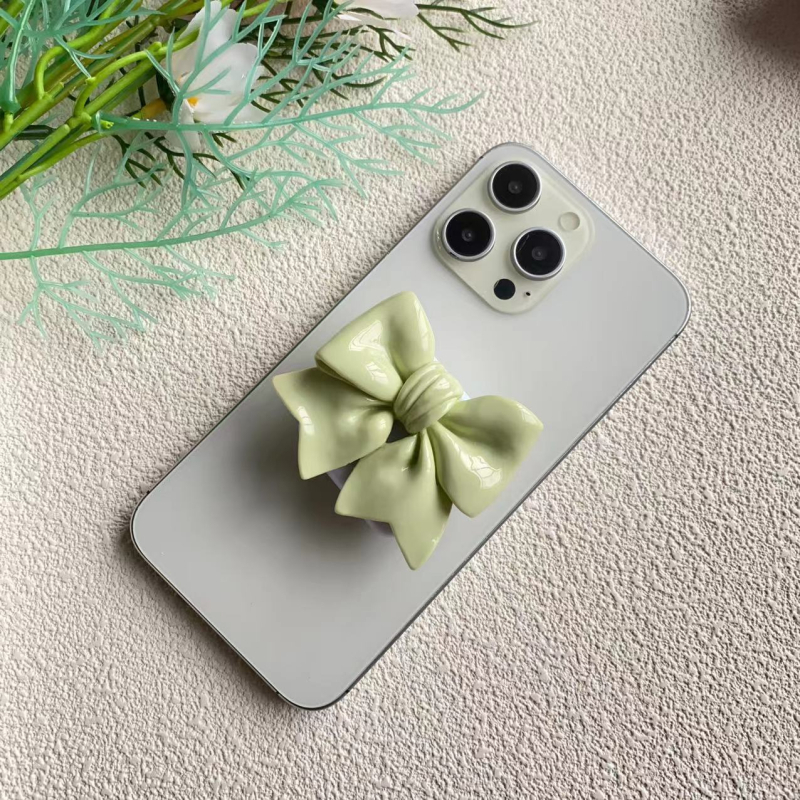 Držač za telefon s prstenom, plastičan, crtani stil, mogućnost prilagodbe