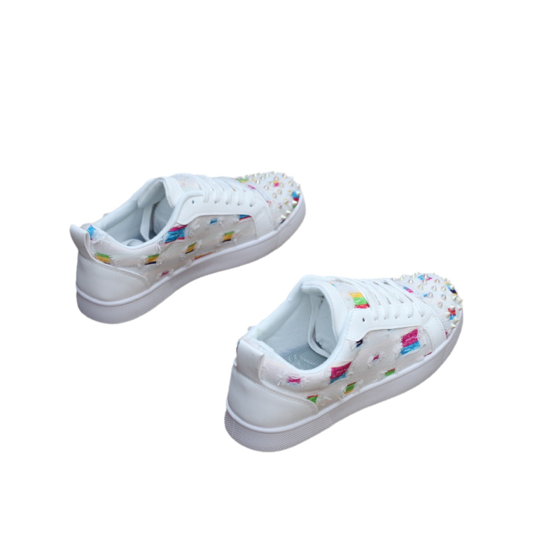 Unisex tenisice u korejskom stilu, s okruglom prstom, platnenim gornjim dijelom, gumom (Okrugla prst, Platneni gornji dijel, Korejski stil, Unisex, Gumom)