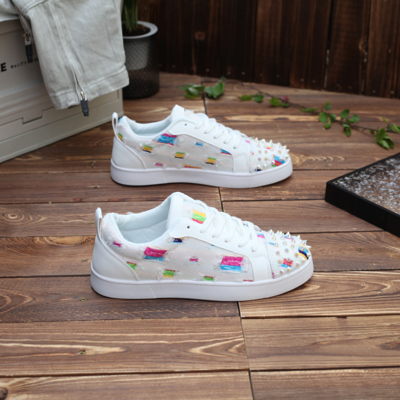 Unisex tenisice u korejskom stilu, s okruglom prstom, platnenim gornjim dijelom, gumom (Okrugla prst, Platneni gornji dijel, Korejski stil, Unisex, Gumom)