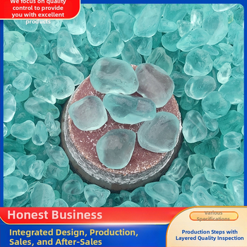 Стъклени мъниста и дънен пясък за аквариумен ландшафтен декор