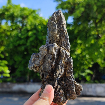 Kamen pejzaža za akvarij – Vrhunski kamen zmaja, prirodni kamen s bonsai dekoracijom